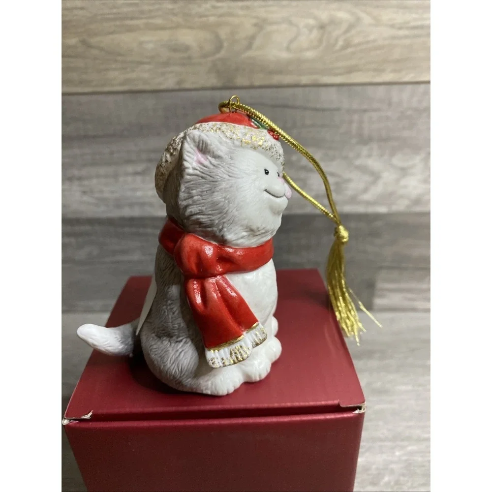 Lenox‎ American by Design Fat Cat Christmas Ornament #828423